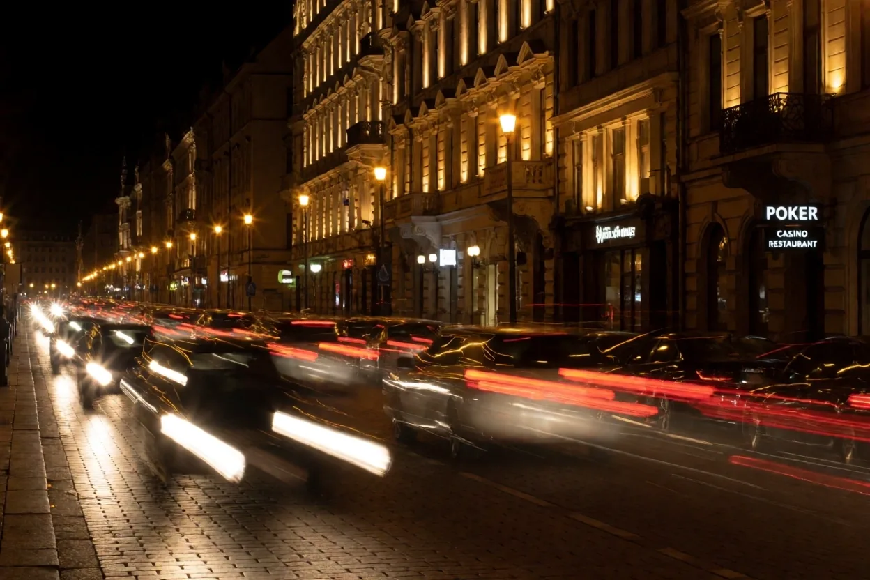 Noční Praha